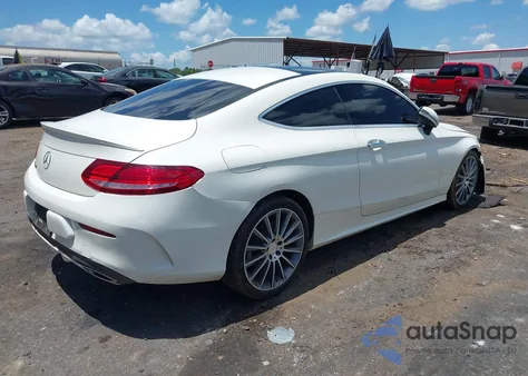 2017 Mercedes-Benz C 300 from USA, damaged, VIN WDDWJ4JB8HF381903